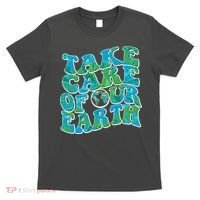 Retro Take Care Of Our Earth Celebrate Earth Day T-Shirt thumb 0