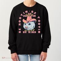 Rootin Tootin Cowboy Advice | Poss Possum Opossum Women's Sweatshirt thumb 0