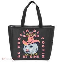 Rootin Tootin Cowboy Advice | Poss Possum Opossum Tote Bag thumb 0