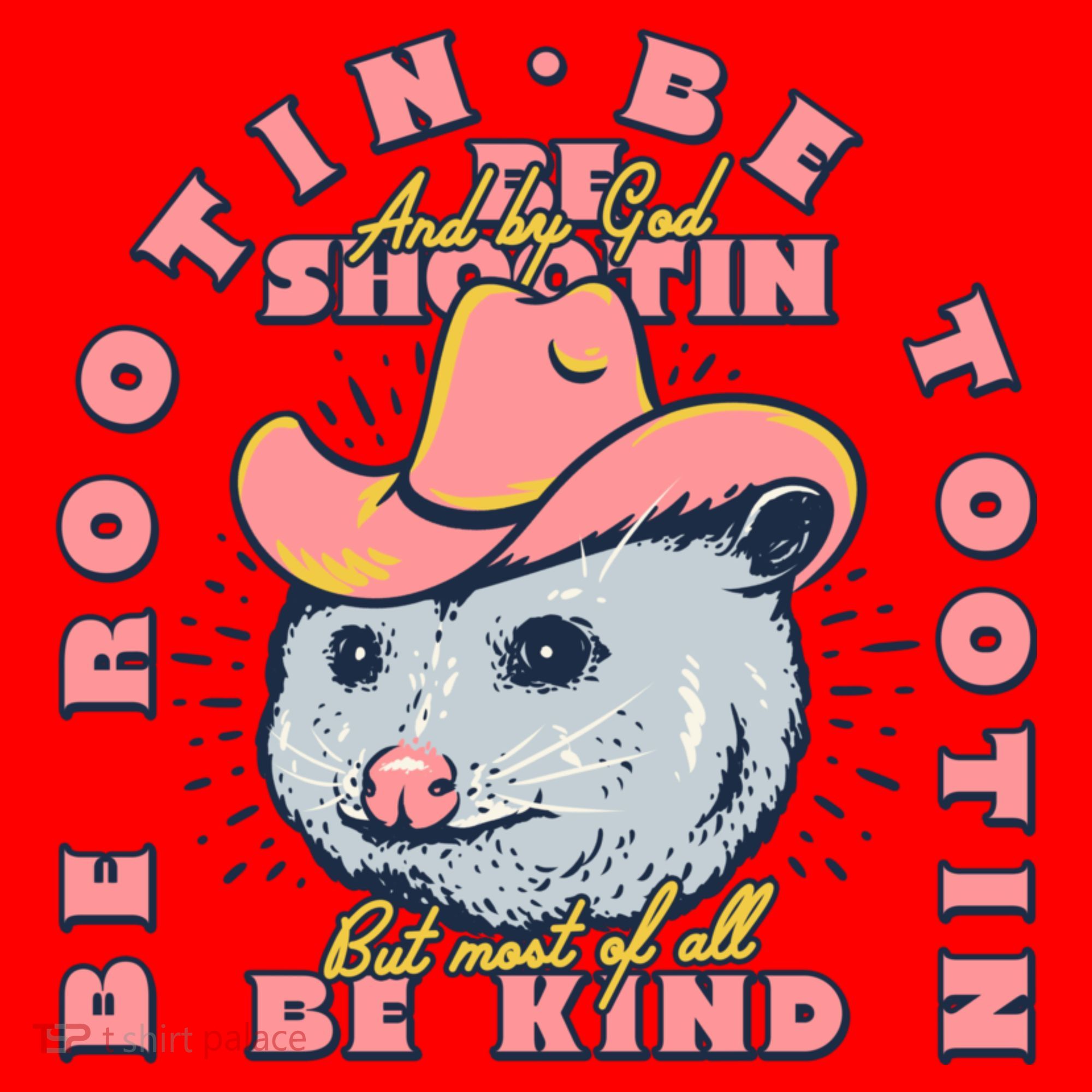 Rootin Tootin Cowboy Advice | Poss Possum Opossum Santa Hat