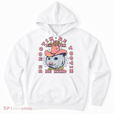 Rootin Tootin Cowboy Advice | Poss Possum Opossum Hoodie