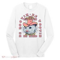 Rootin Tootin Cowboy Advice | Poss Possum Opossum Long Sleeve Shirt thumb 0