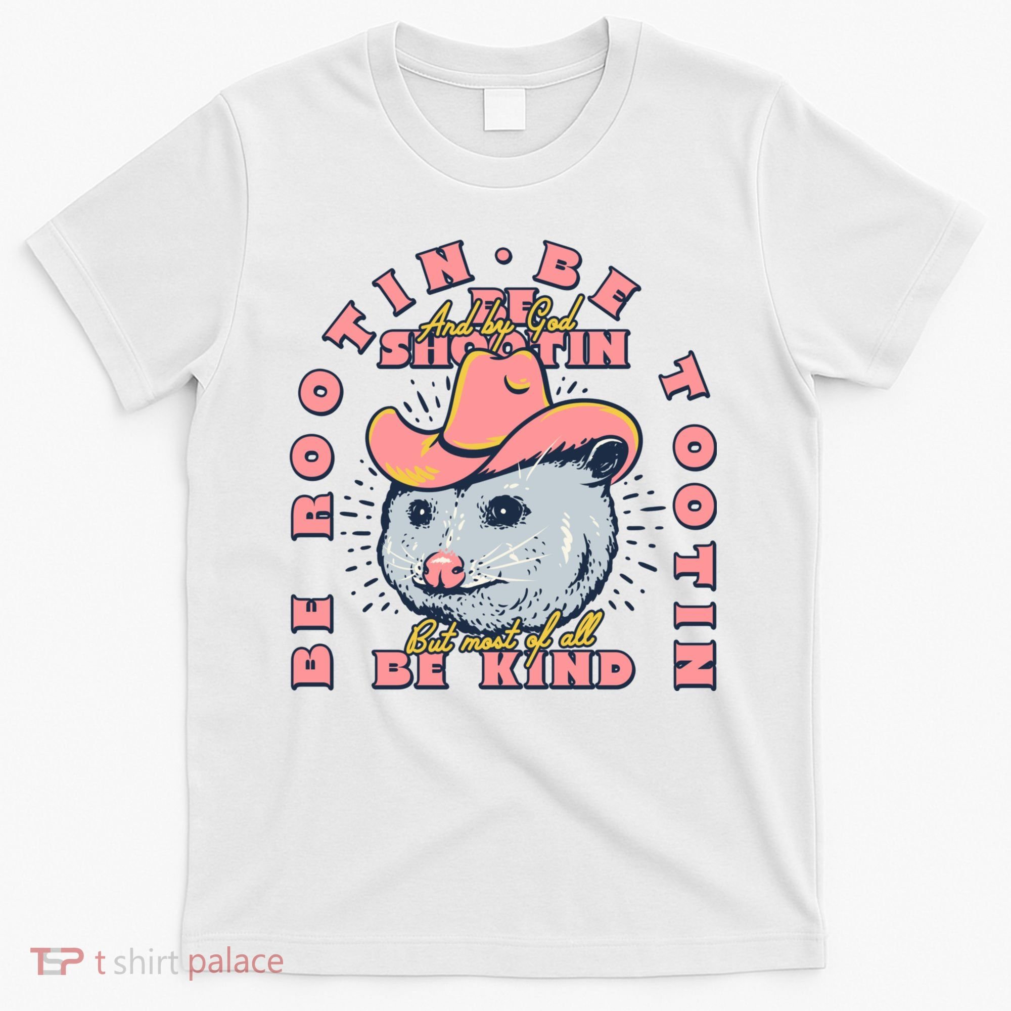 Rootin Tootin Cowboy Advice | Poss Possum Opossum T-Shirt