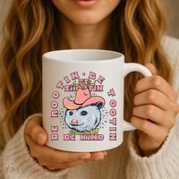 Rootin Tootin Cowboy Advice | Poss Possum Opossum Coffee Mug thumb 3