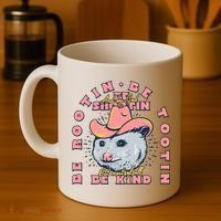 Rootin Tootin Cowboy Advice | Poss Possum Opossum Coffee Mug thumb 4