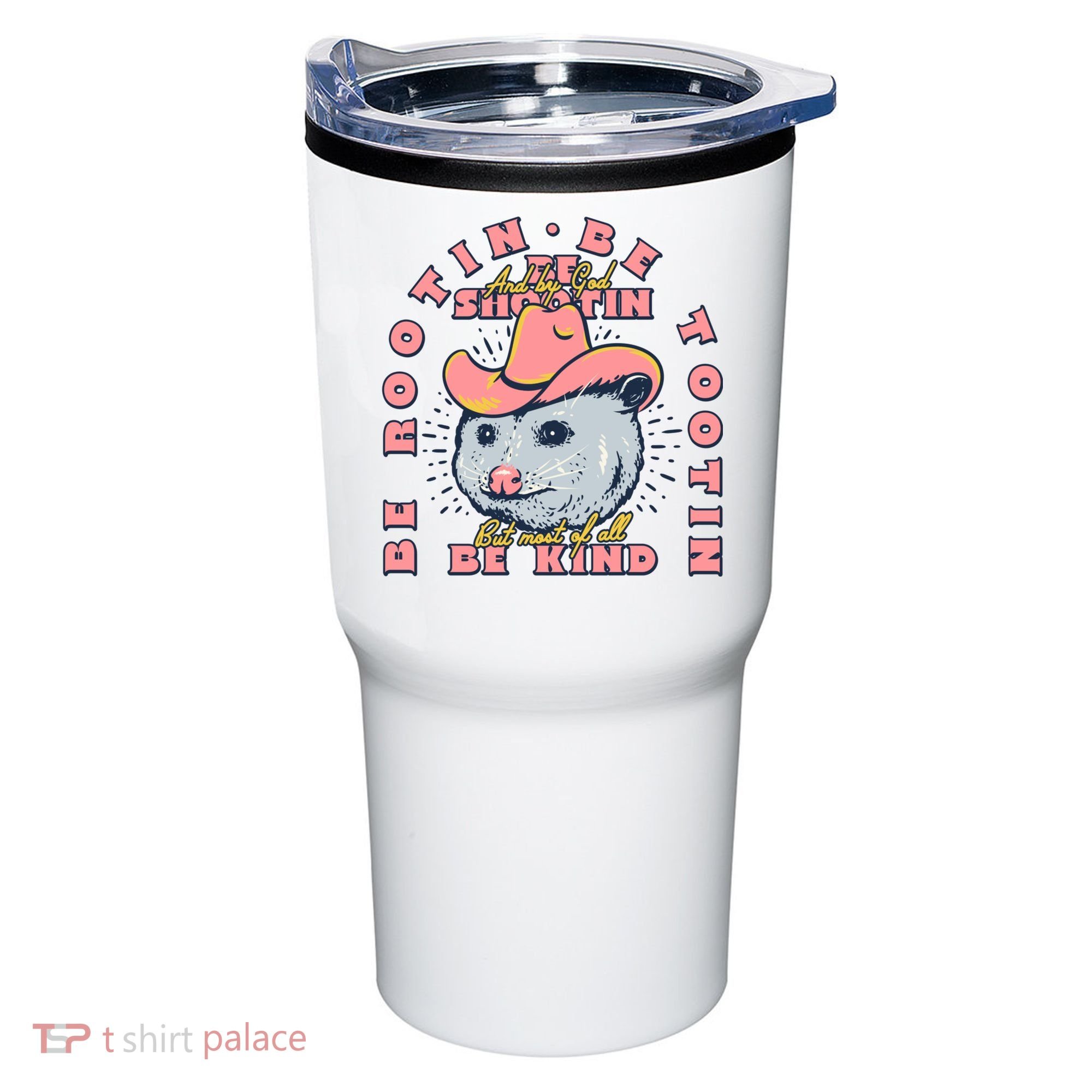 Rootin Tootin Cowboy Advice | Poss Possum Opossum Tumbler