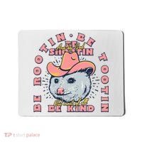 Rootin Tootin Cowboy Advice | Poss Possum Opossum Mousepad thumb 0