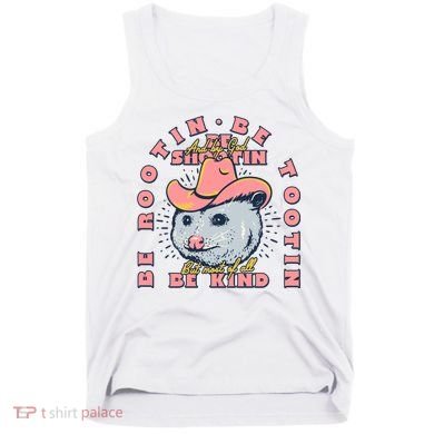 Rootin Tootin Cowboy Advice | Poss Possum Opossum Tank Top