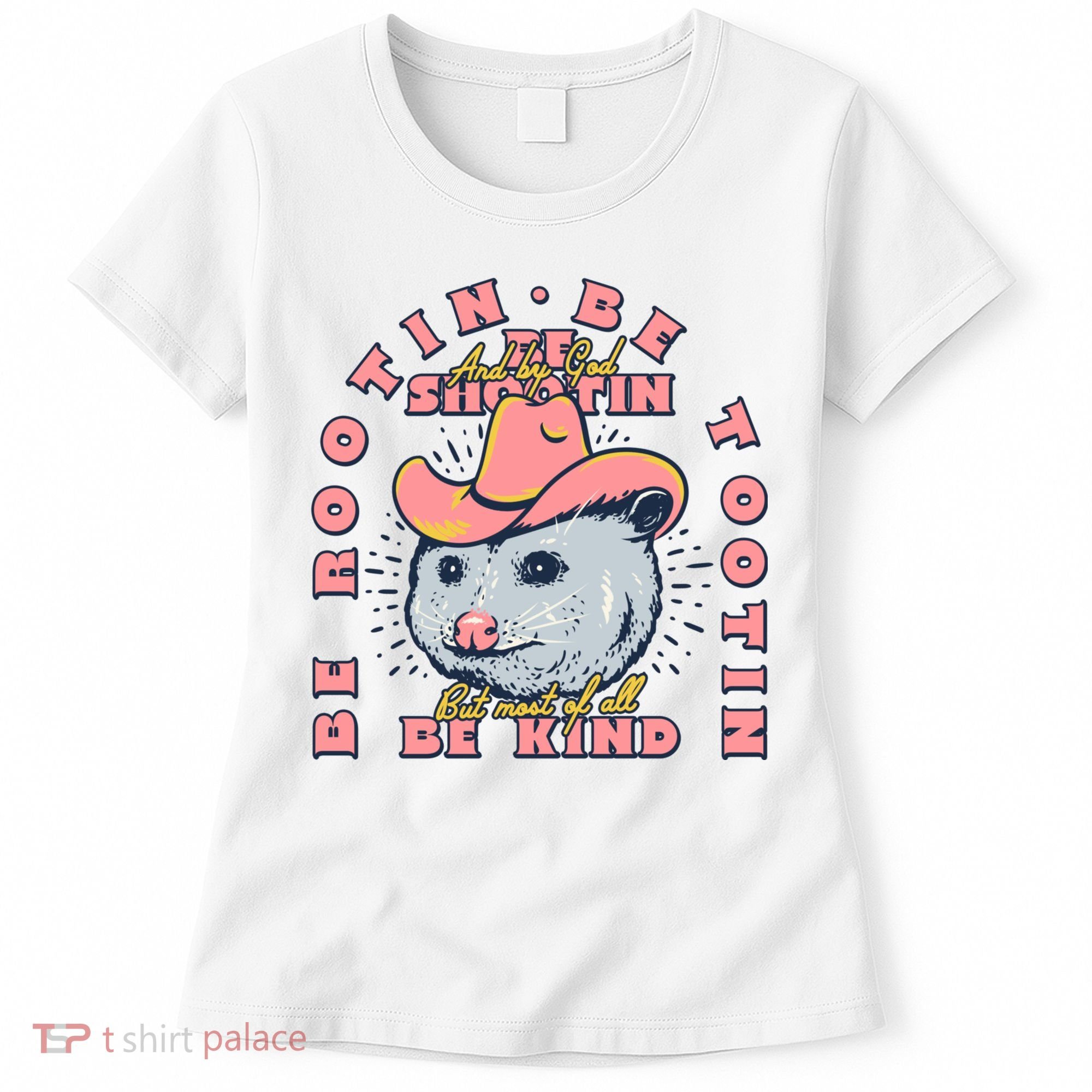Rootin Tootin Cowboy Advice | Poss Possum Opossum Women's T-Shirt