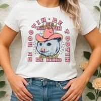 Rootin Tootin Cowboy Advice | Poss Possum Opossum Women's T-Shirt thumb 2