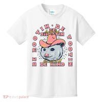 Rootin Tootin Cowboy Advice | Poss Possum Opossum Kids T-Shirt thumb 0