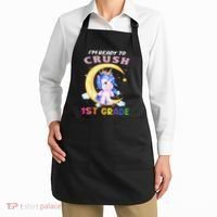 Ready To Crush 1st Grade Unicorn First Day Of School Apron thumb 2