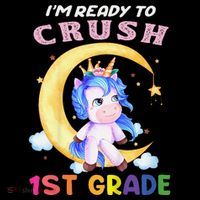 Ready To Crush 1st Grade Unicorn First Day Of School Coffee Mug thumb 5