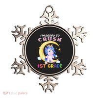 Ready To Crush 1st Grade Unicorn First Day Of School Ornament thumb 0