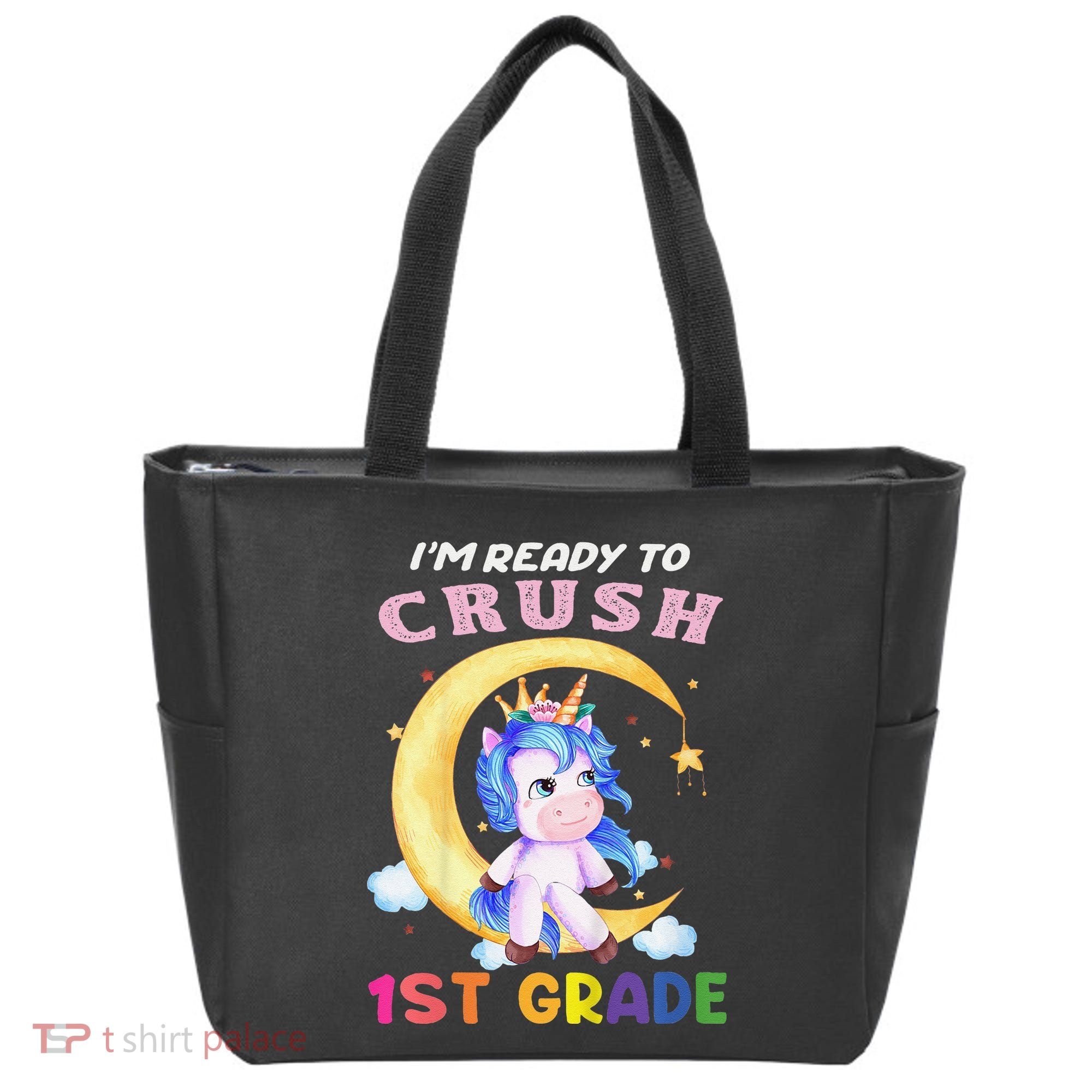 Ready To Crush 1st Grade Unicorn First Day Of School Tote Bag