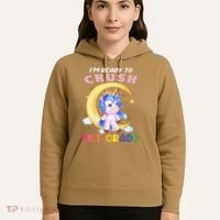 Ready To Crush 1st Grade Unicorn First Day Of School Hoodie thumb 5