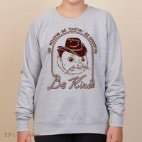Rootin Tootin Cowboy Advice | Poss Possum Opossum Women's Sweatshirt thumb 0