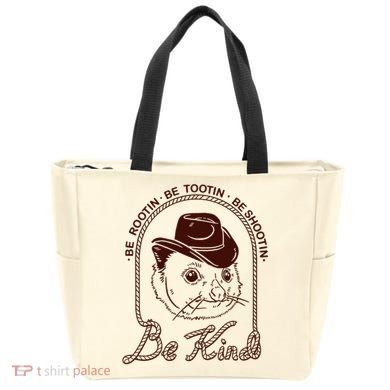 Rootin Tootin Cowboy Advice | Poss Possum Opossum Tote Bag