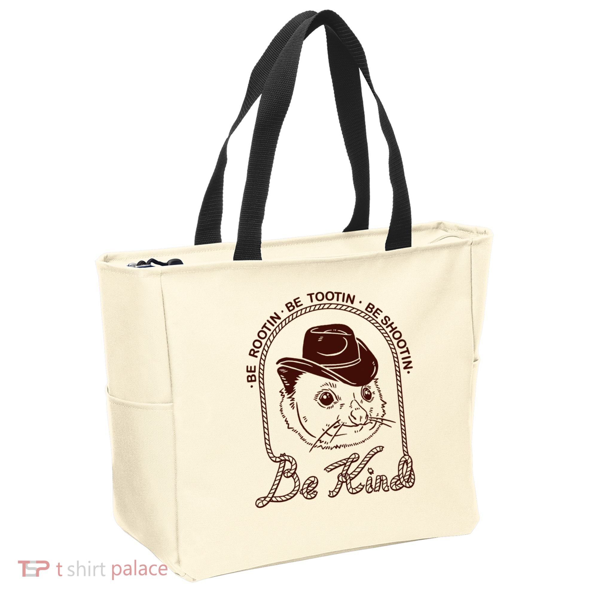 Rootin Tootin Cowboy Advice | Poss Possum Opossum Tote Bag