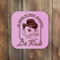 Rootin Tootin Cowboy Advice | Poss Possum Opossum Coaster thumb 0