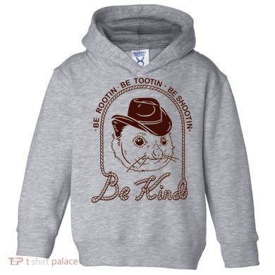 Rootin Tootin Cowboy Advice | Poss Possum Opossum Toddler Hoodie
