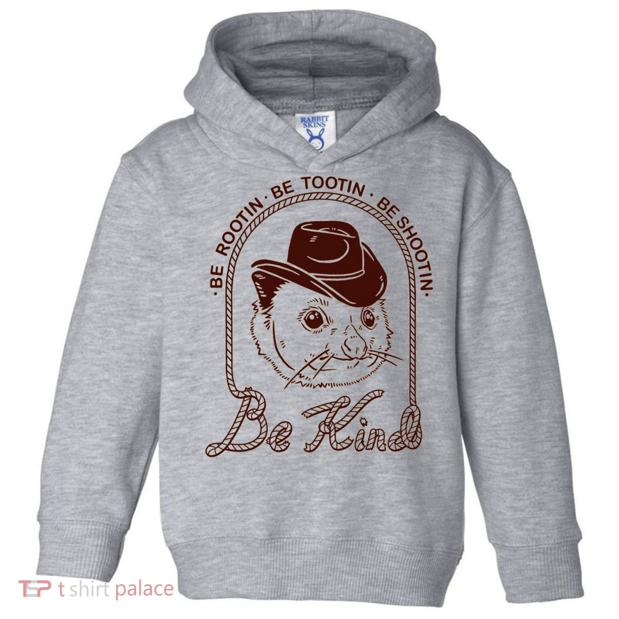 Rootin Tootin Cowboy Advice | Poss Possum Opossum Toddler Hoodie