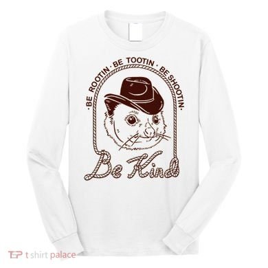 Rootin Tootin Cowboy Advice | Poss Possum Opossum Long Sleeve Shirt