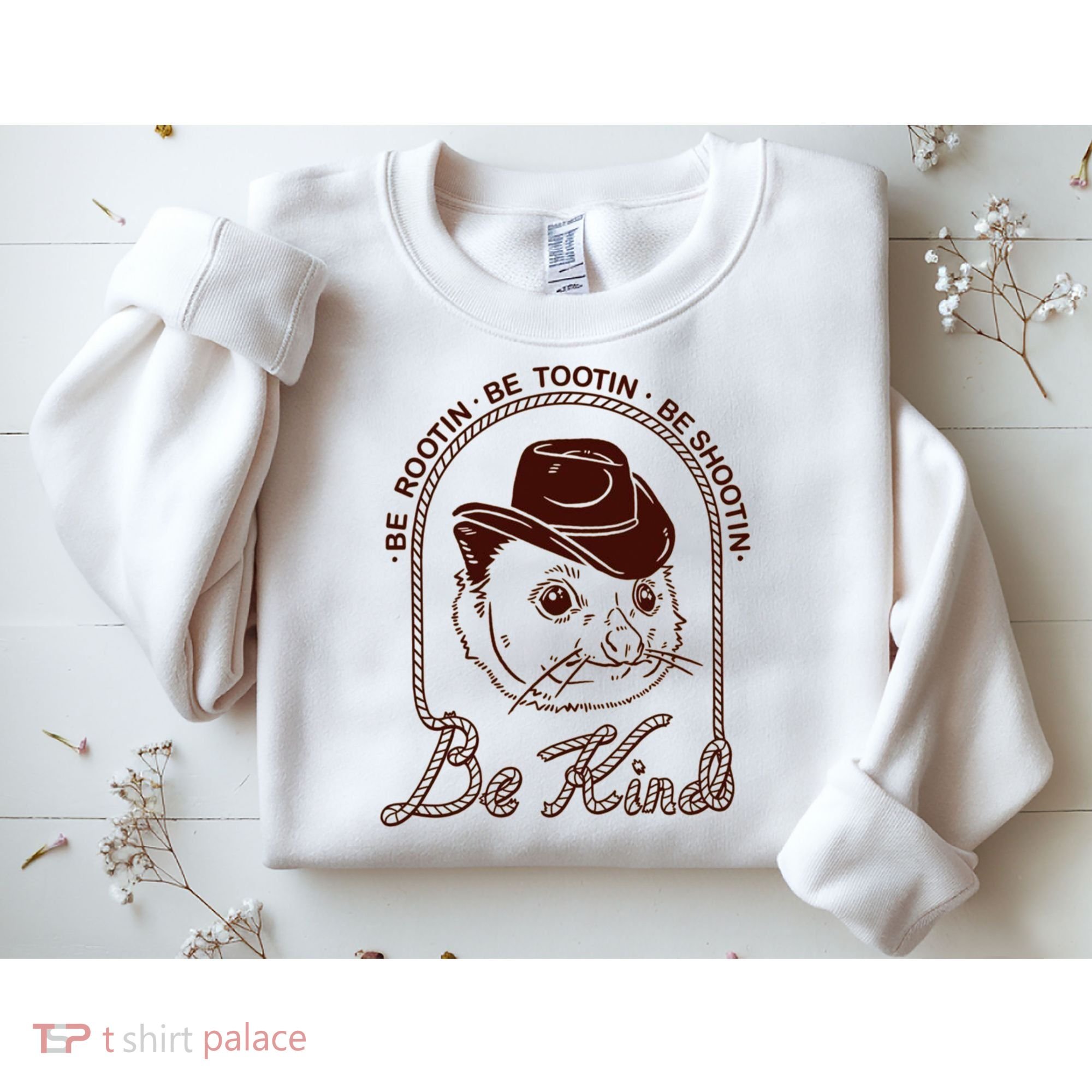 Rootin Tootin Cowboy Advice | Poss Possum Opossum Sweatshirt