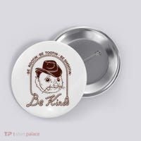 Rootin Tootin Cowboy Advice | Poss Possum Opossum Button thumb 0