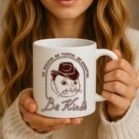 Rootin Tootin Cowboy Advice | Poss Possum Opossum Coffee Mug thumb 3