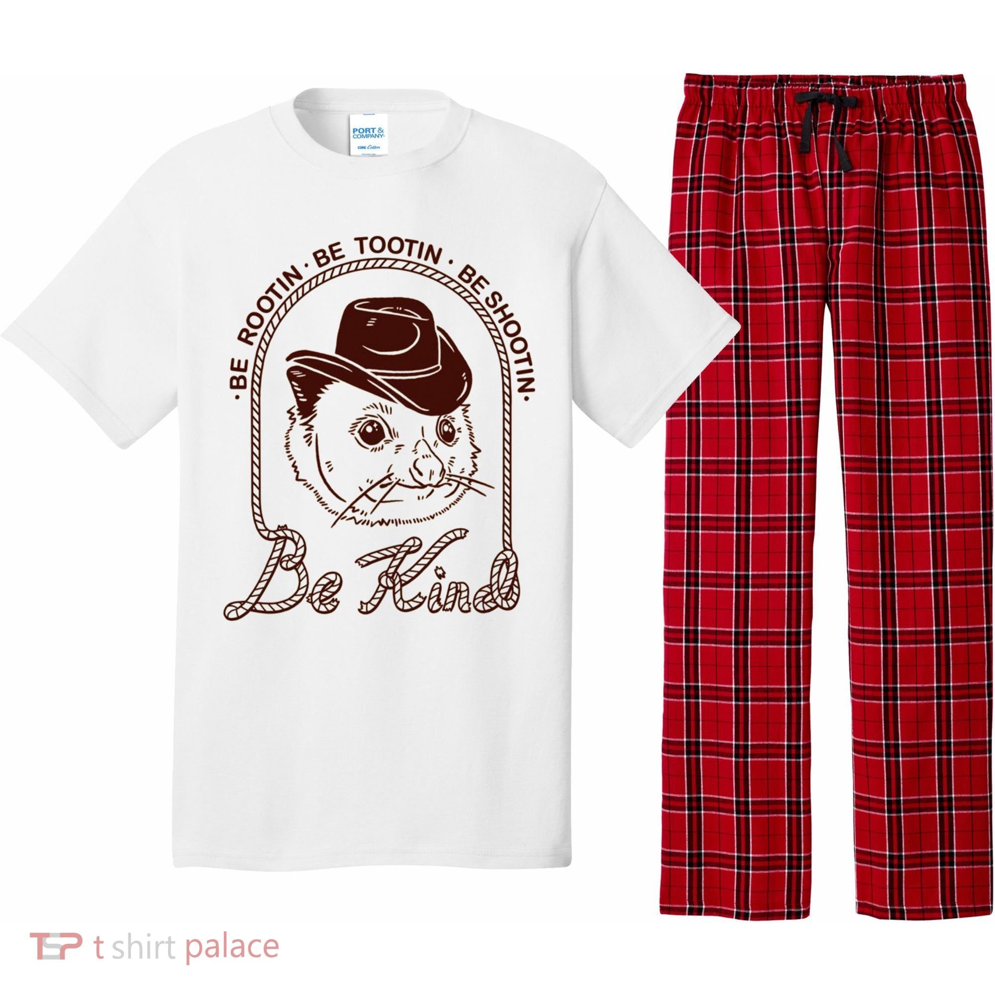 Rootin Tootin Cowboy Advice | Poss Possum Opossum Pajama Set