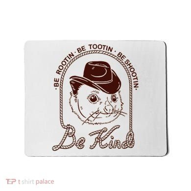 Rootin Tootin Cowboy Advice | Poss Possum Opossum Mousepad