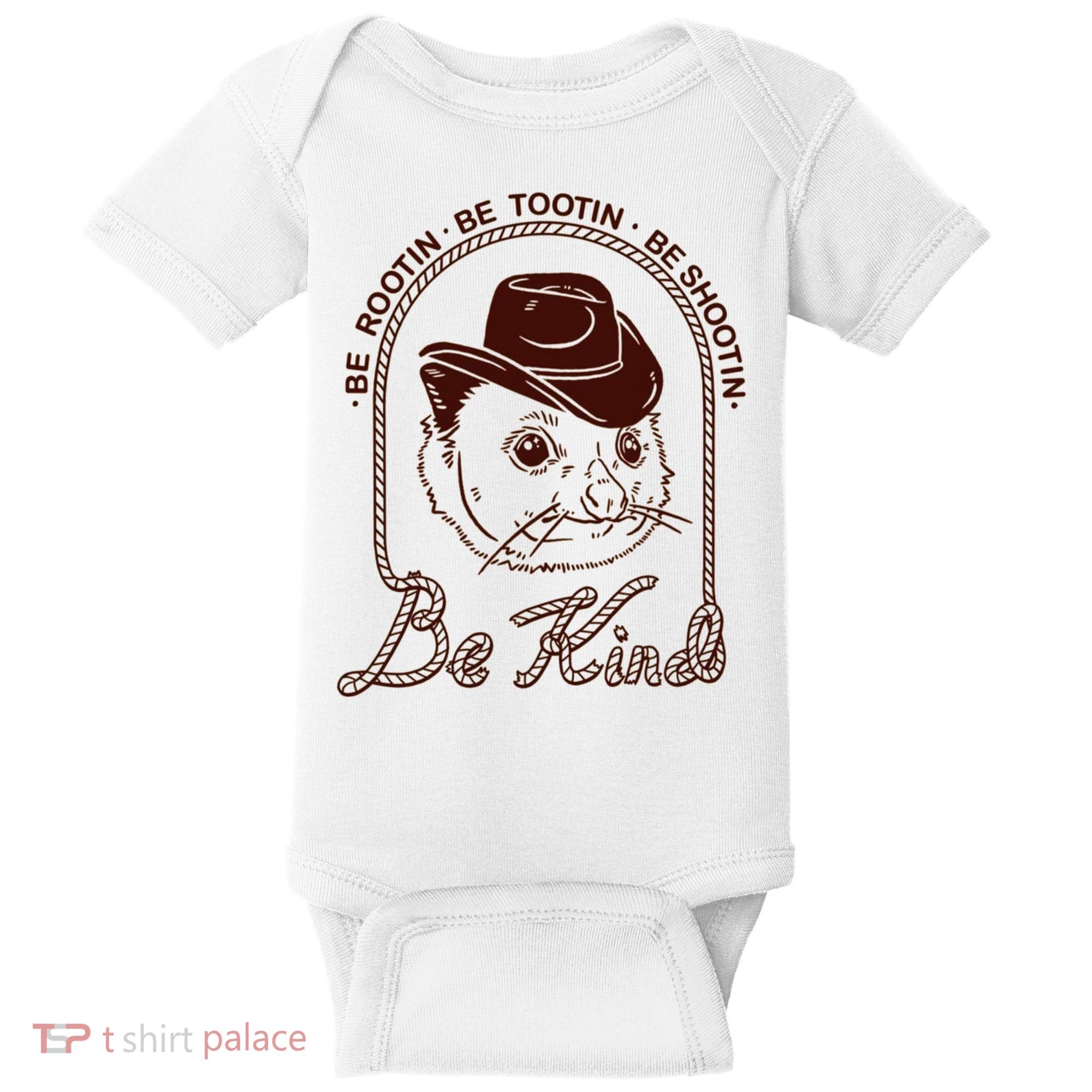 Rootin Tootin Cowboy Advice | Poss Possum Opossum Baby Bodysuit