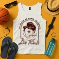 Rootin Tootin Cowboy Advice | Poss Possum Opossum Tank Top thumb 4