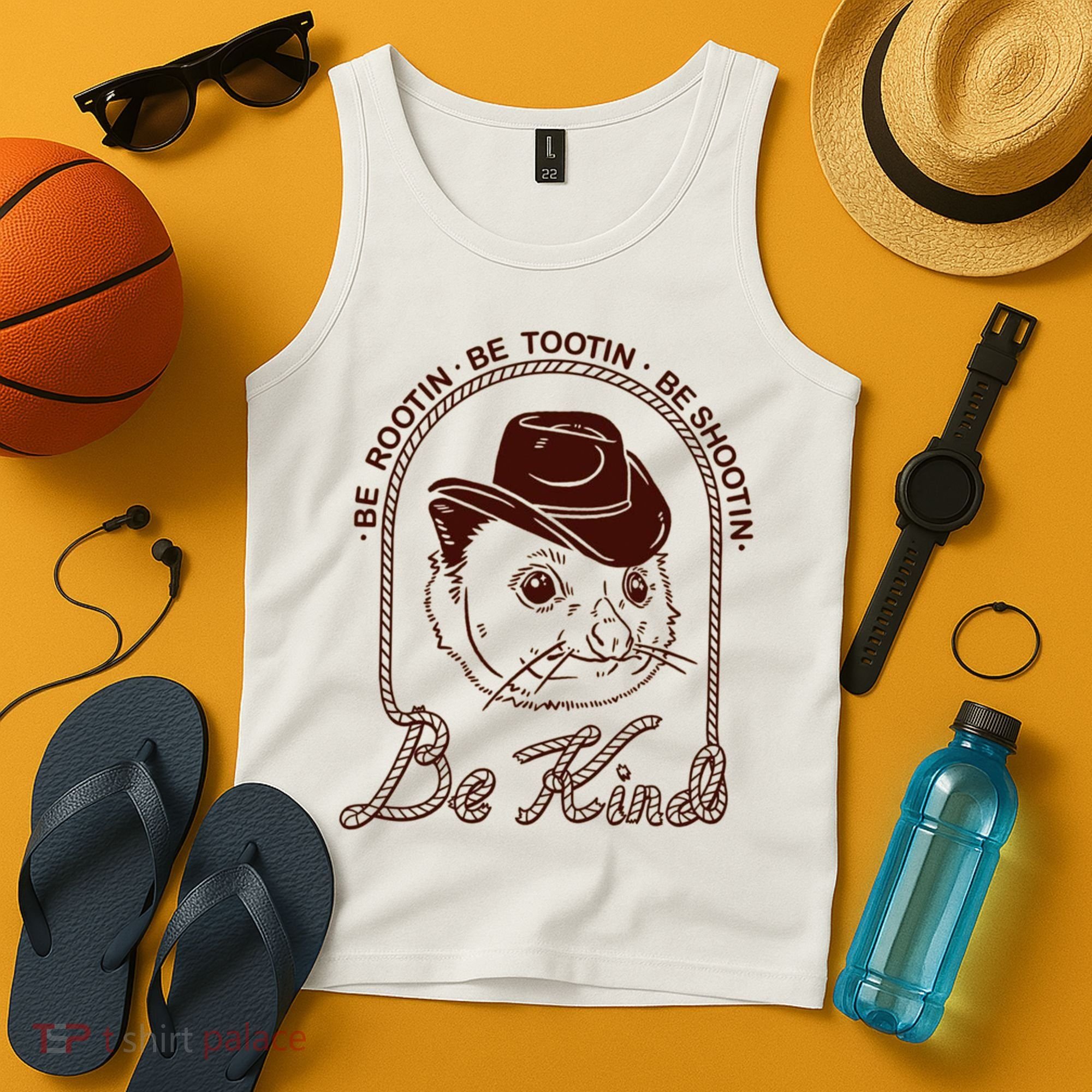 Rootin Tootin Cowboy Advice | Poss Possum Opossum Tank Top