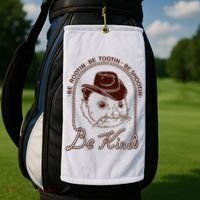 Rootin Tootin Cowboy Advice | Poss Possum Opossum Golf Towel thumb 2