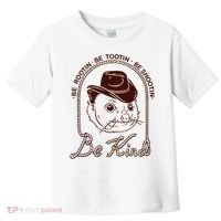 Rootin Tootin Cowboy Advice | Poss Possum Opossum Toddler T-Shirt thumb 0
