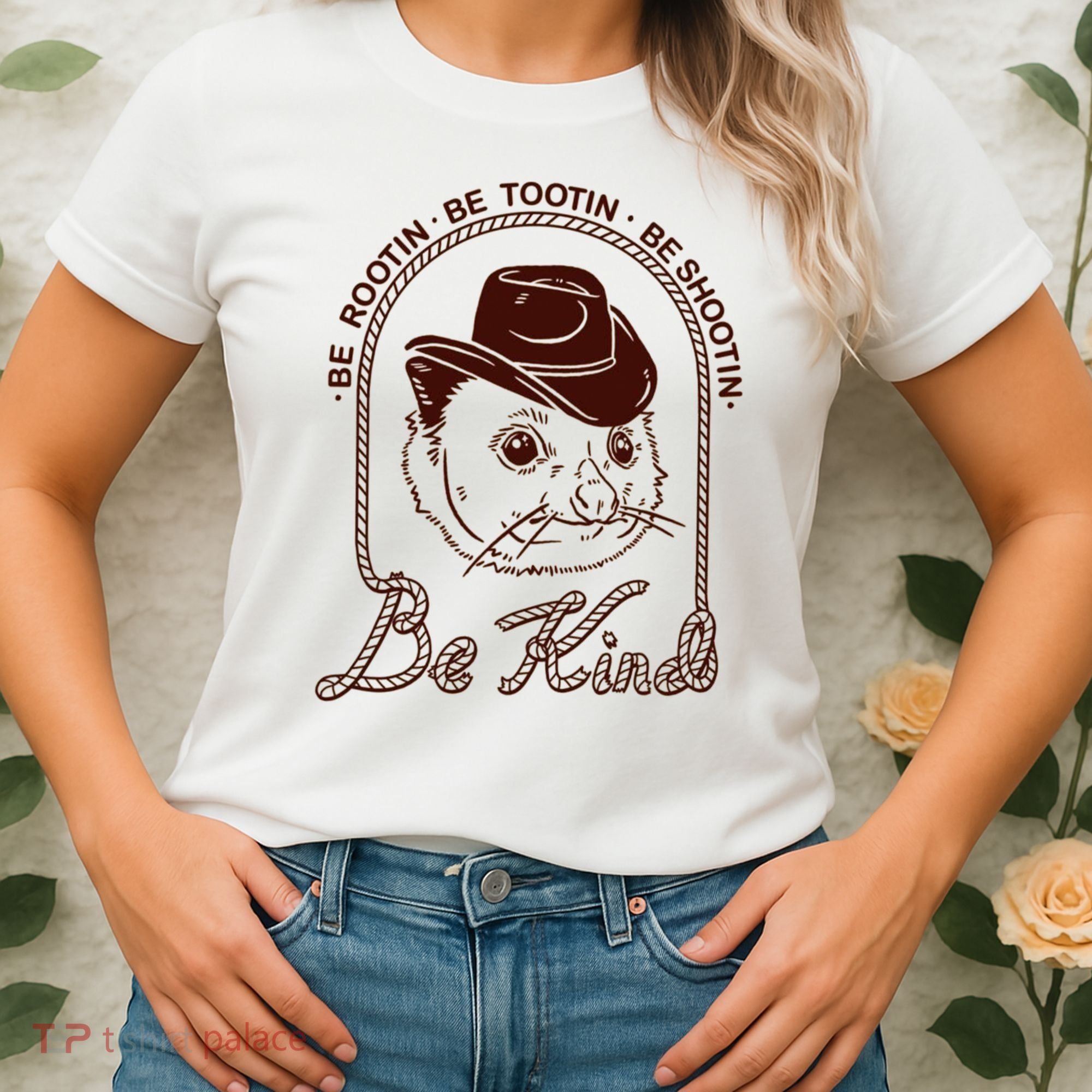 Rootin Tootin Cowboy Advice | Poss Possum Opossum Women's T-Shirt
