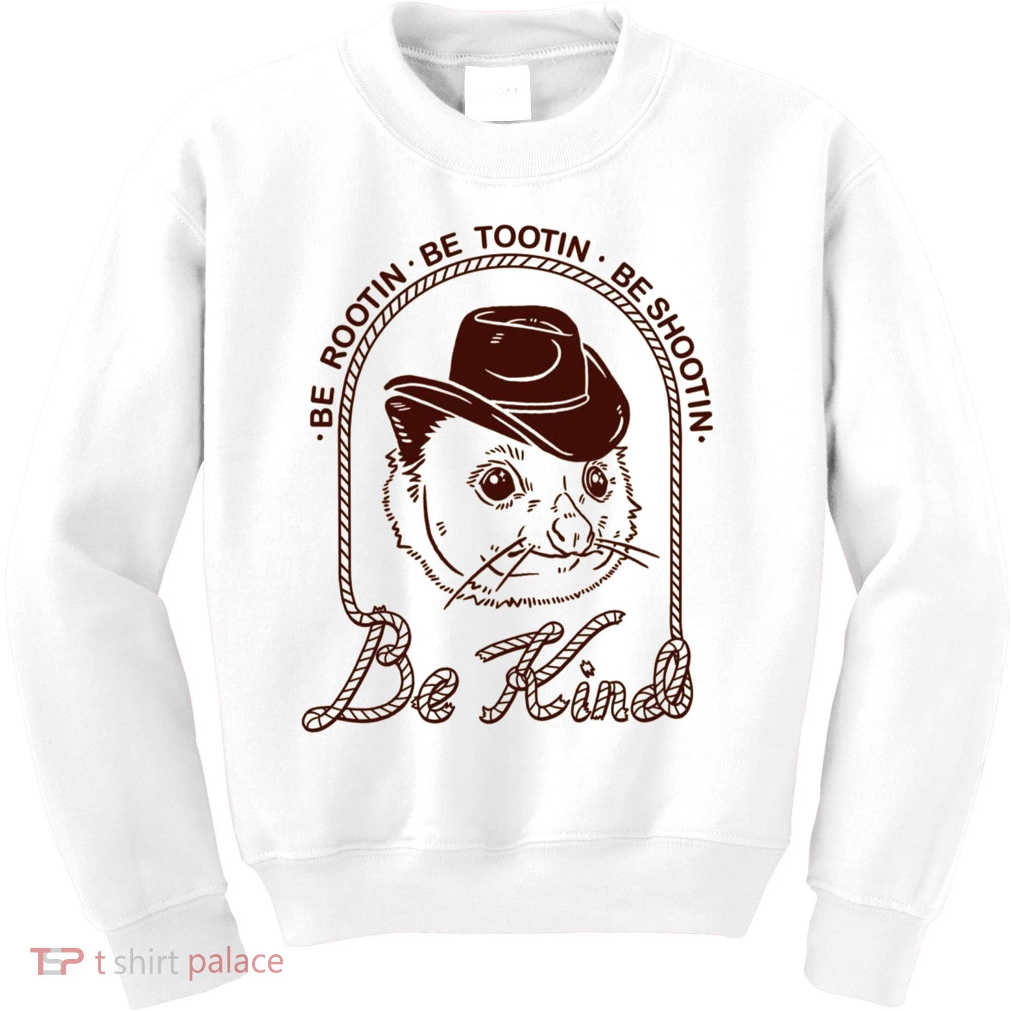 Rootin Tootin Cowboy Advice | Poss Possum Opossum Kids Sweatshirt