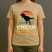 Ready To Crush First Grade 1st Day Of School Dinosaur Gift T-Shirt thumb 4
