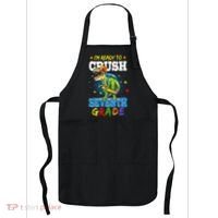 Ready To Crush Seventh Grade Dinosaur T Rex Back to School Apron thumb 0