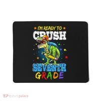 Ready To Crush Seventh Grade Dinosaur T Rex Back to School Mousepad thumb 0