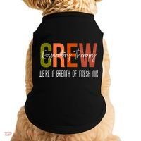 Respiratory Therapist Crew Pulmonary Doggie Tank thumb 0