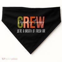 Respiratory Therapist Crew Pulmonary USA-Made Doggie Bandana thumb 0