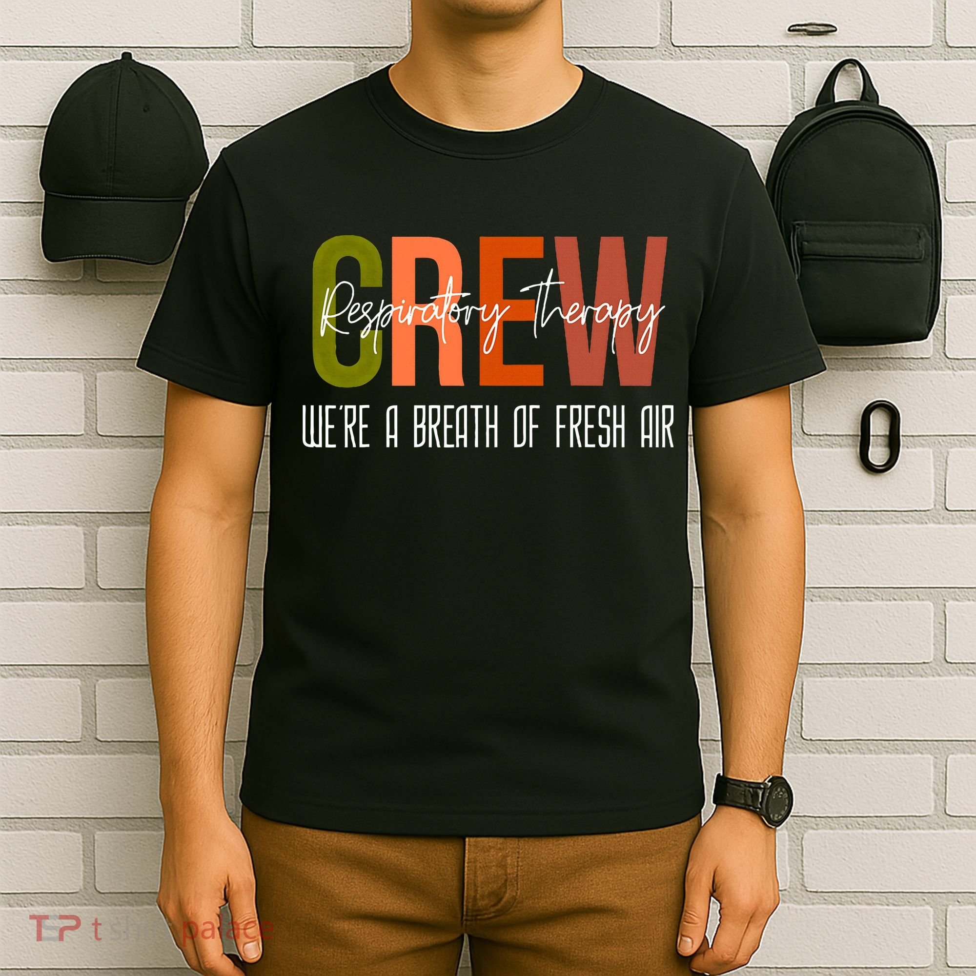 Respiratory Therapist Crew Pulmonary T-Shirt