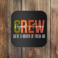 Respiratory Therapist Crew Pulmonary Coaster thumb 0