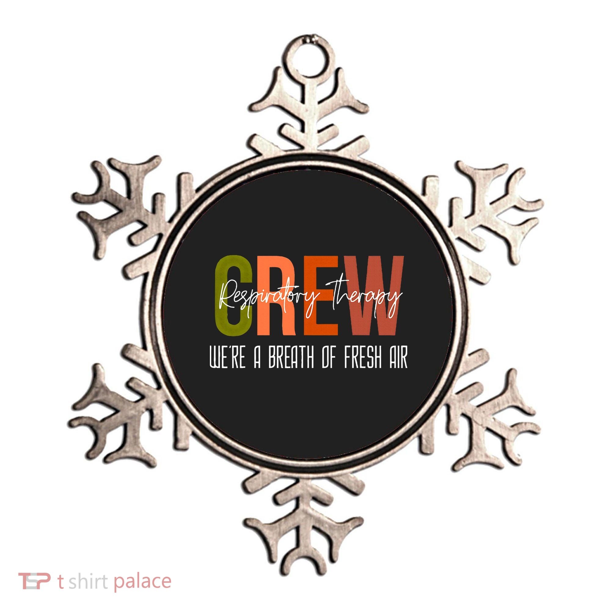 Respiratory Therapist Crew Pulmonary Ornament