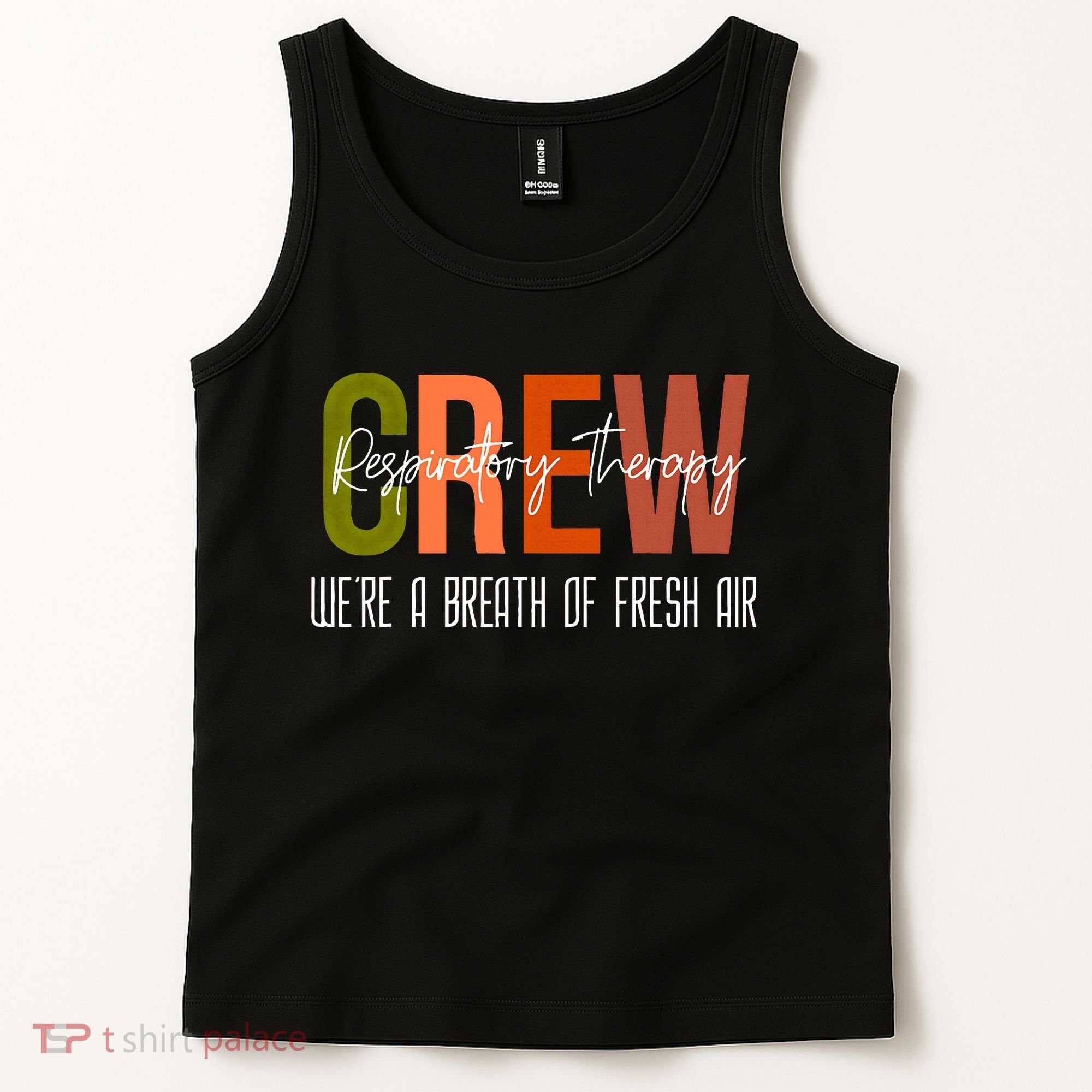 Respiratory Therapist Crew Pulmonary Tank Top