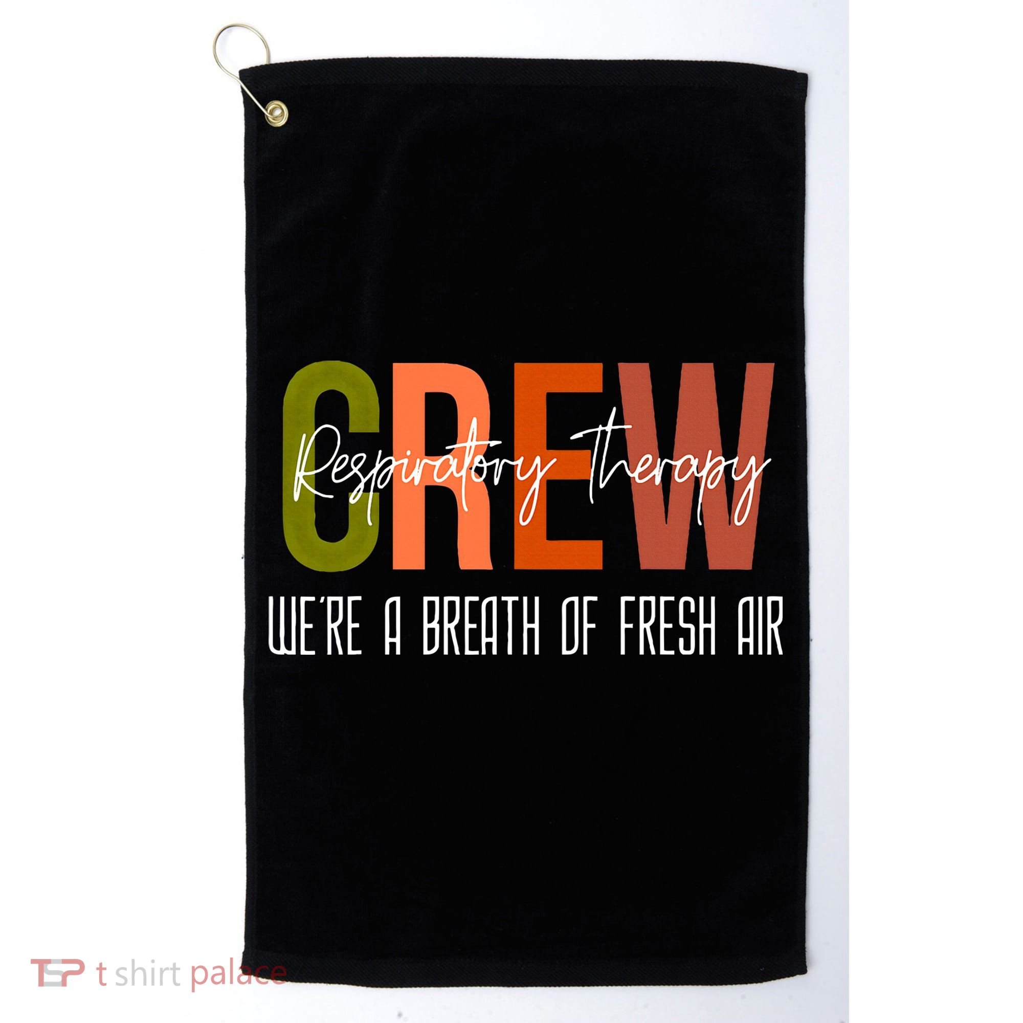 Respiratory Therapist Crew Pulmonary Golf Towel