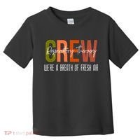 Respiratory Therapist Crew Pulmonary Toddler T-Shirt thumb 0